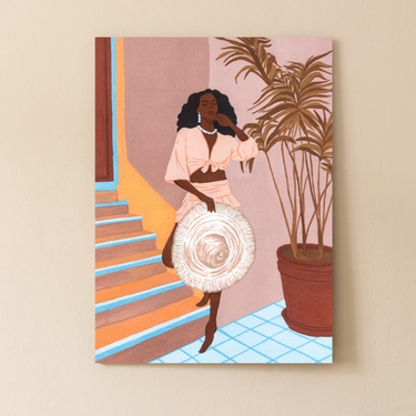 Unbothered & Unfazed Canvas Print