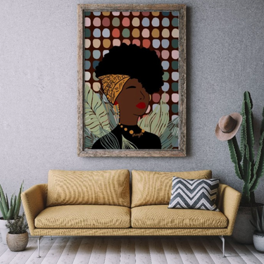 Strength In Power Canvas Wall Art Print