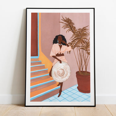 Unbothered & Unfazed Canvas Print