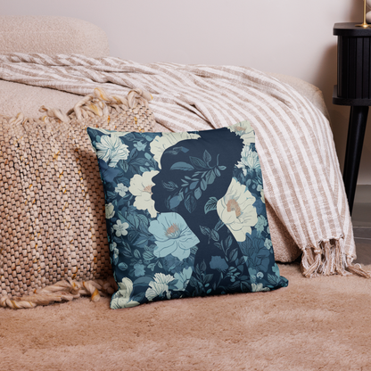 She Flourishes Throw Pillow w/Insert