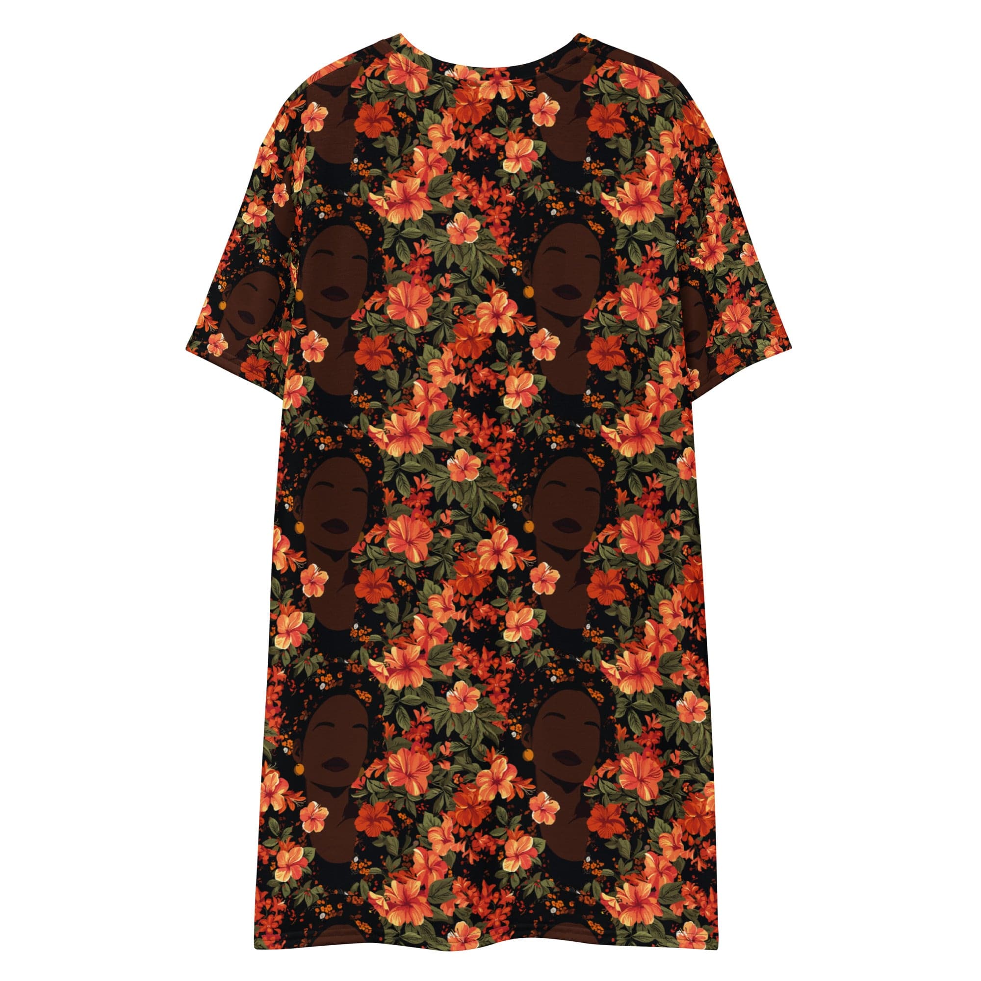 Her Soul in Bloom T-shirt Dress