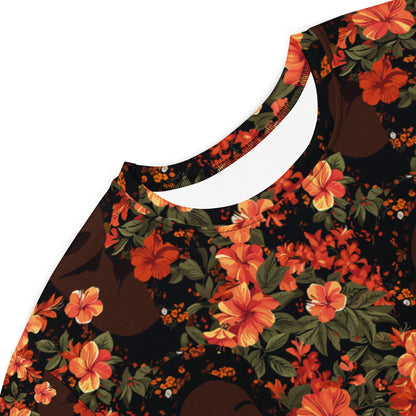 Her Soul in Bloom T-shirt Dress