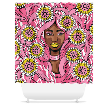 Pretty in Pink Shower Curtain