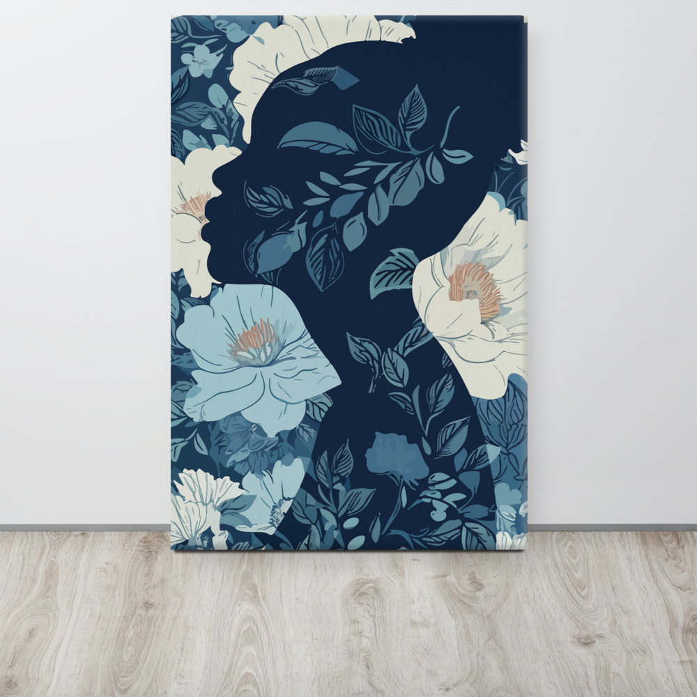 She Flourishes Canvas Wall Art Print