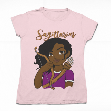 Sagittarius Zodiac Girls Tee