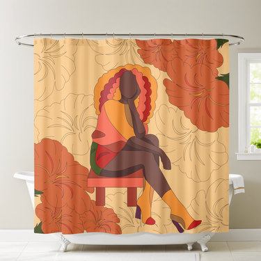 Beauty of Solitude Shower Curtain