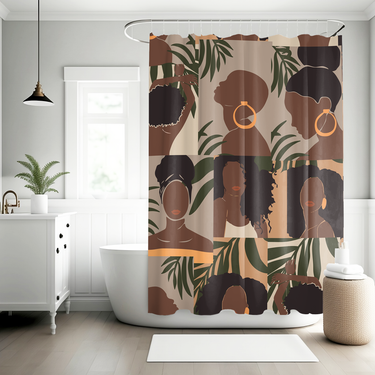 Phenomenal Women Shower Curtain