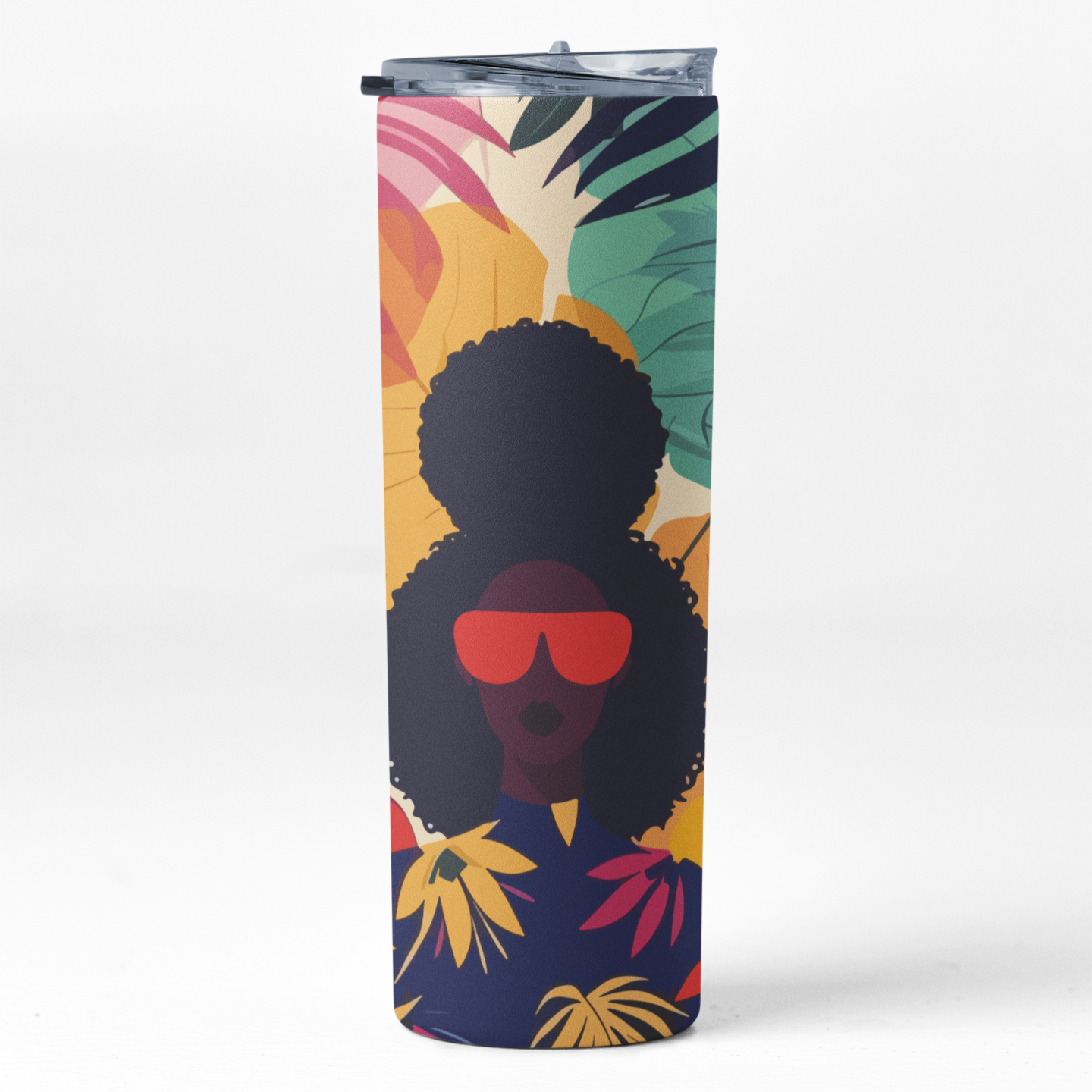Island Vibe Beauty Stainless Steel Tumbler