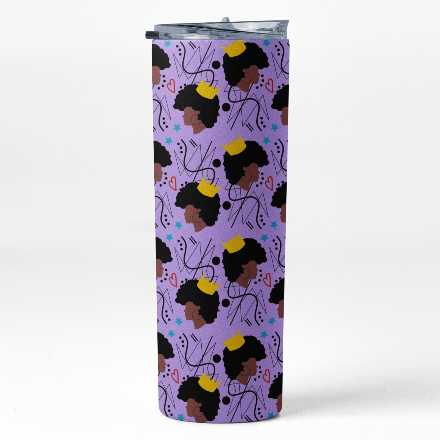 Crowned Stainless Steel Tumbler