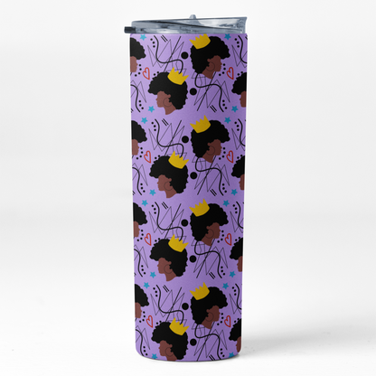 Crowned Stainless Steel Tumbler
