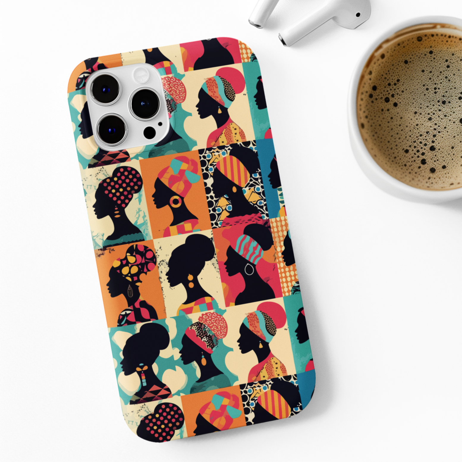 Afro Mosaic Tough Case for iPhone®