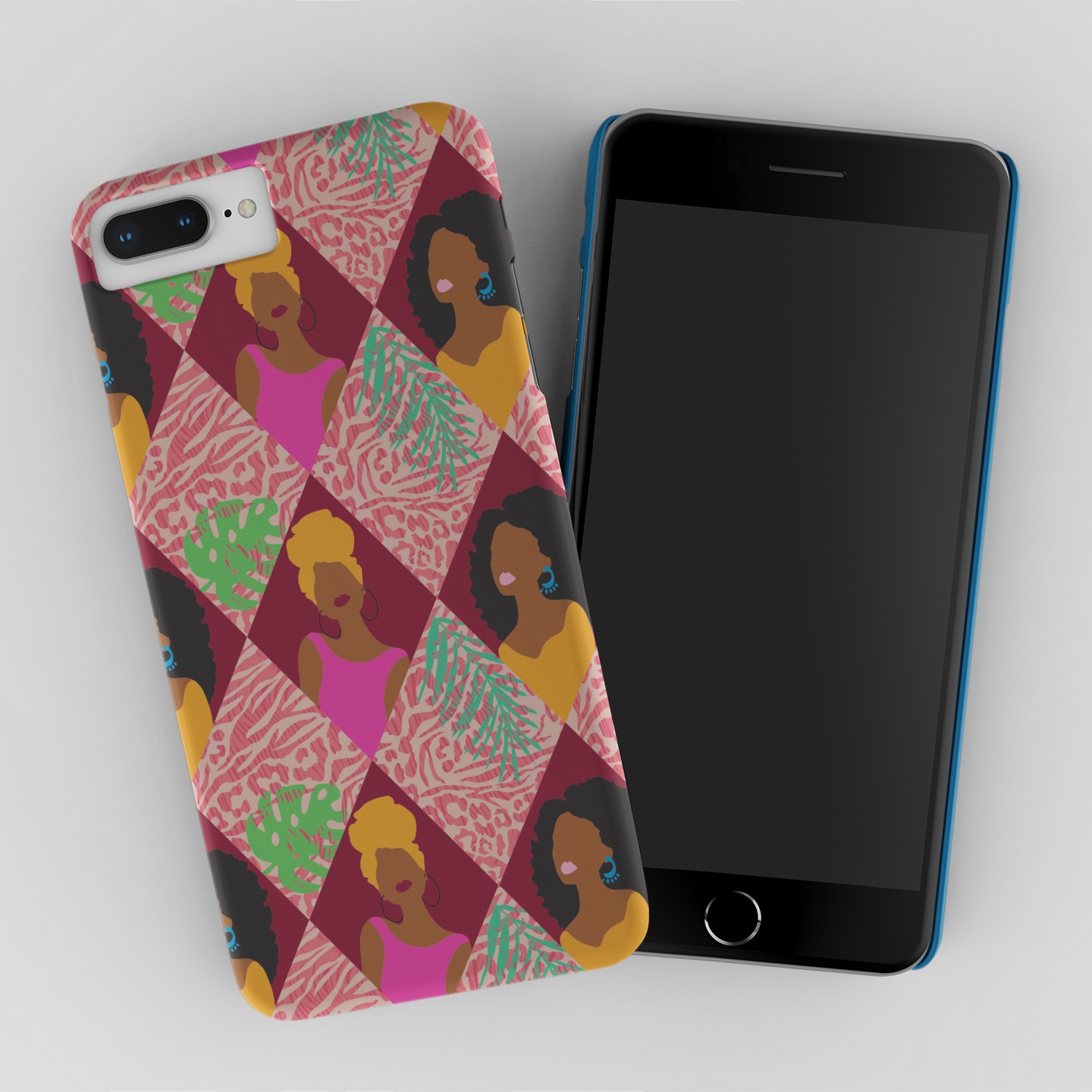 She's The Pattern Tough Case for iPhone®