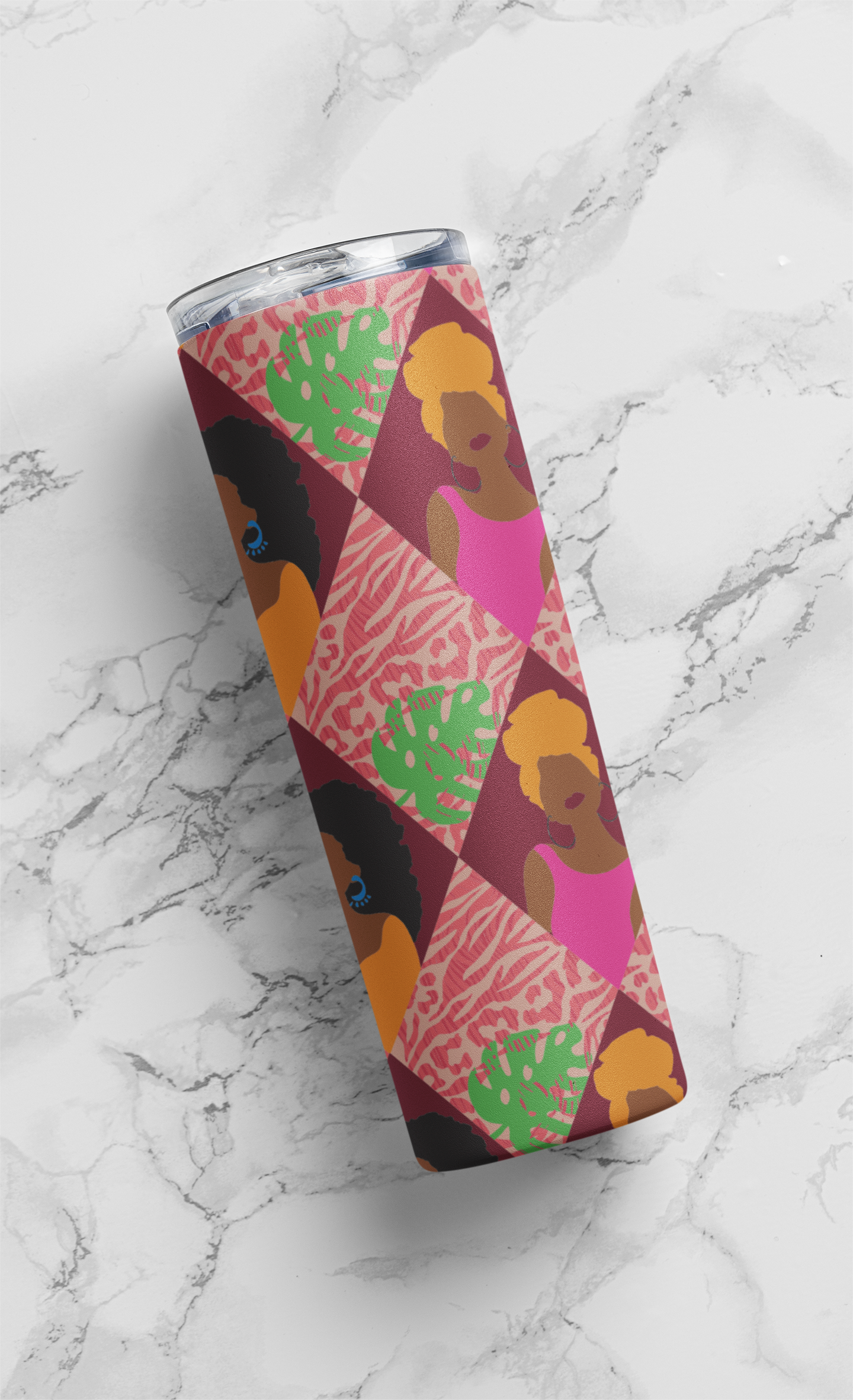 She's The Pattern Stainless Steel Tumbler