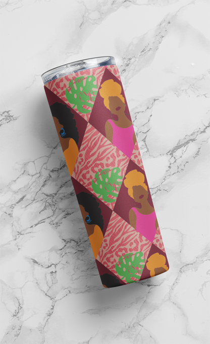 She's The Pattern Stainless Steel Tumbler