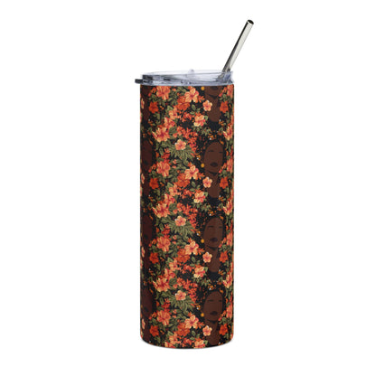 Her Soul in Bloom Stainless Steel Tumbler