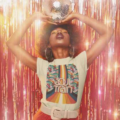 SOUL TRAIN Colors Ladies Fit Tee (2 Colors)