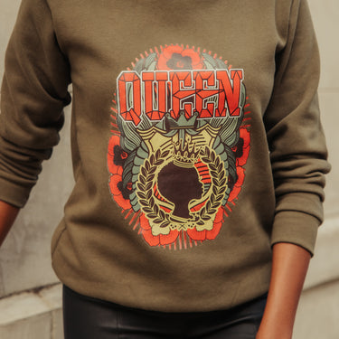 Queen Brilliance Sweatshirt - Izzy & Liv