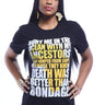 ANCESTORS, BONDAGE (BLACK PANTHER) T-SHIRT - Izzy & Liv - graphic tee
