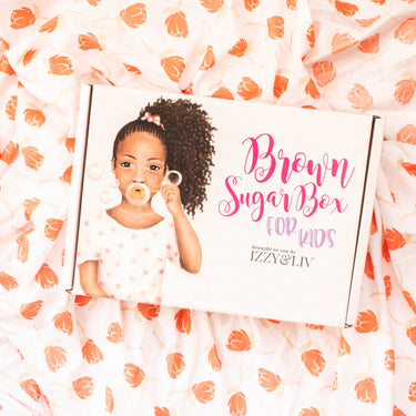 4 Boxes (1 Year) Gift Subscription - Little Girls Edition Brown Sugar Box (Ages 4-9) (QUARTERLY) - Izzy & Liv