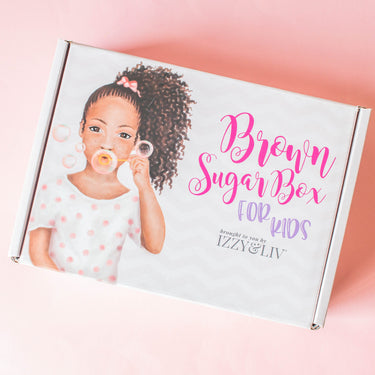 4 Boxes (1 Year) Gift Subscription - Little Girls Edition Brown Sugar Box (Ages 4-9) (QUARTERLY)