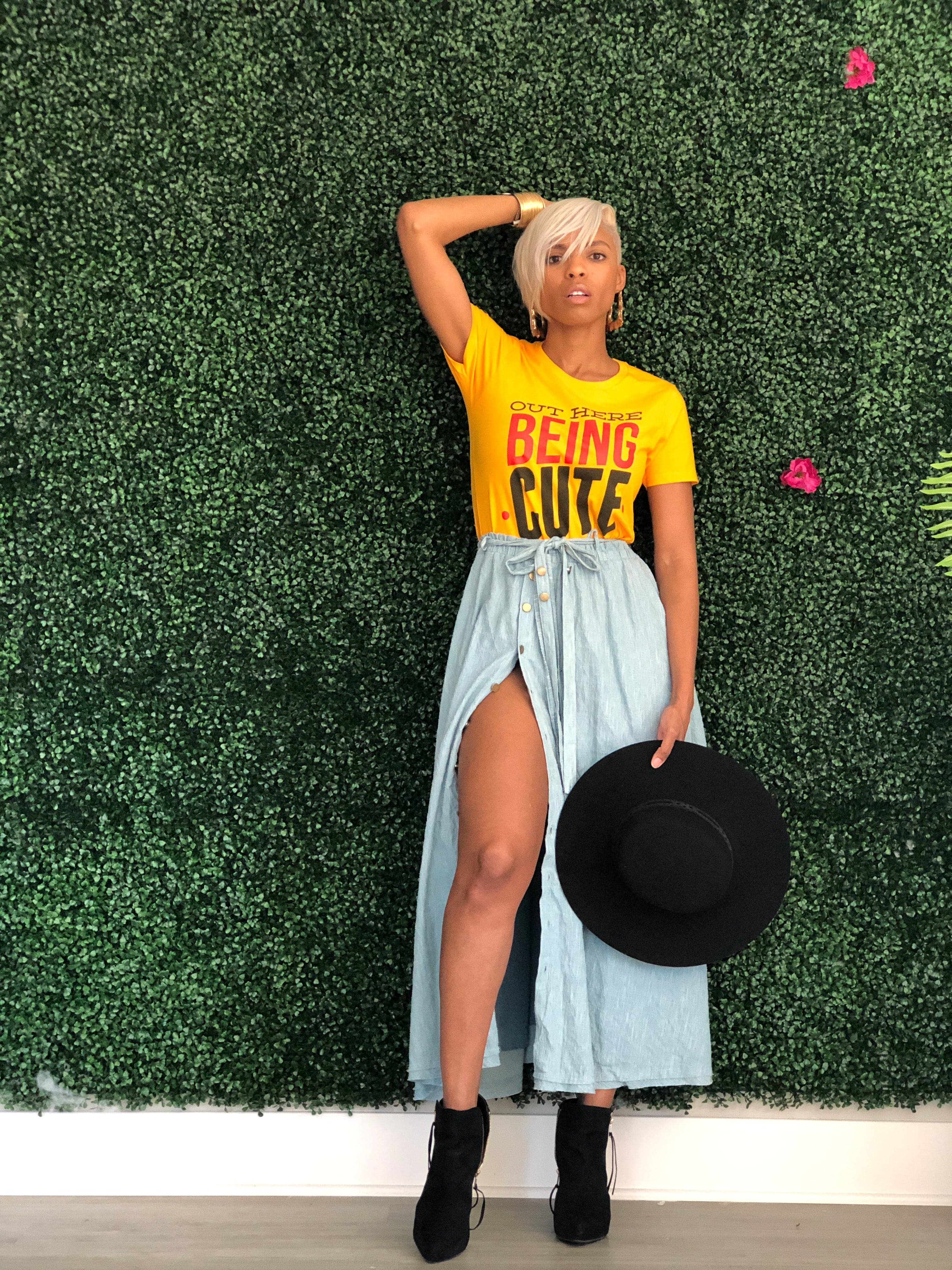 Out Here Being Cute T-Shirt