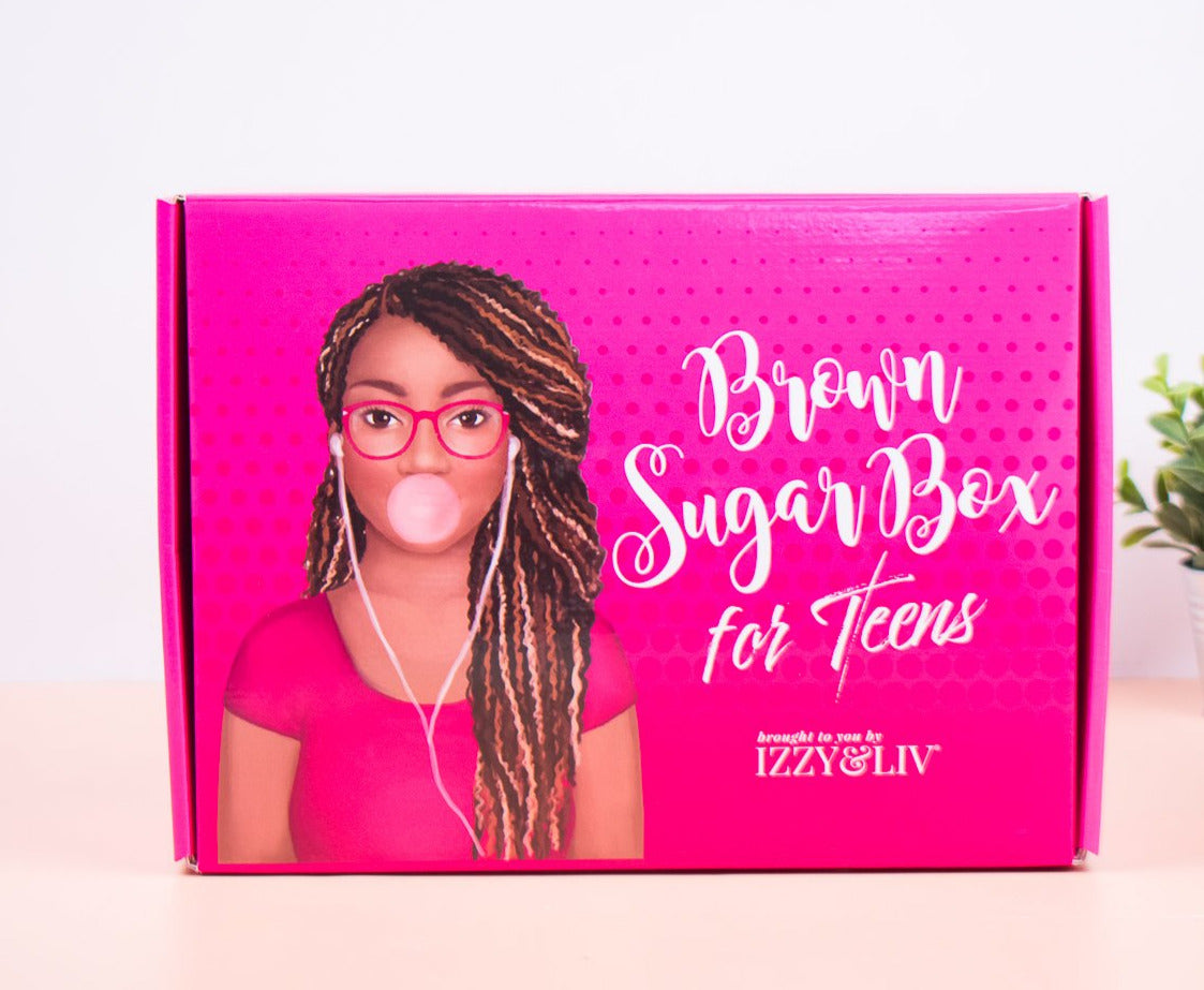 6 Boxes (1 Year) Gift Subscription - Teen Girls Edition Brown Sugar Box (Ships Every Other Month) - Izzy & Liv