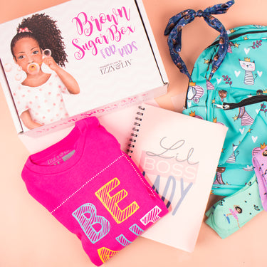 4 Boxes (1 Year) Gift Subscription - Little Girls Edition Brown Sugar Box (Ages 4-9) (QUARTERLY)