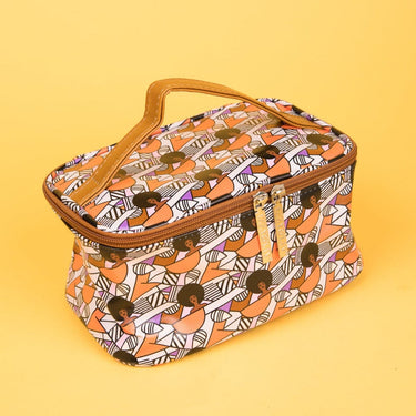 Retro Afro Divas Caboodle, Cosmetic Organizer