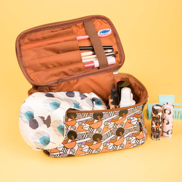 Retro Afro Divas Caboodle, Cosmetic Organizer