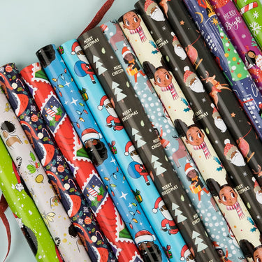 Young King Elf Gift Wrapping Paper Roll - Izzy & Liv