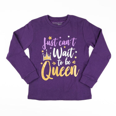 Can't Wait Queen Youth Sweatshirt - Izzy & Liv