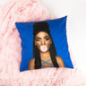 Braids Brown Sugar Girl Throw Pillow Cover - Izzy & Liv