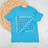 Word UP! Word Search Puzzle Tee (Teal) - Izzy & Liv