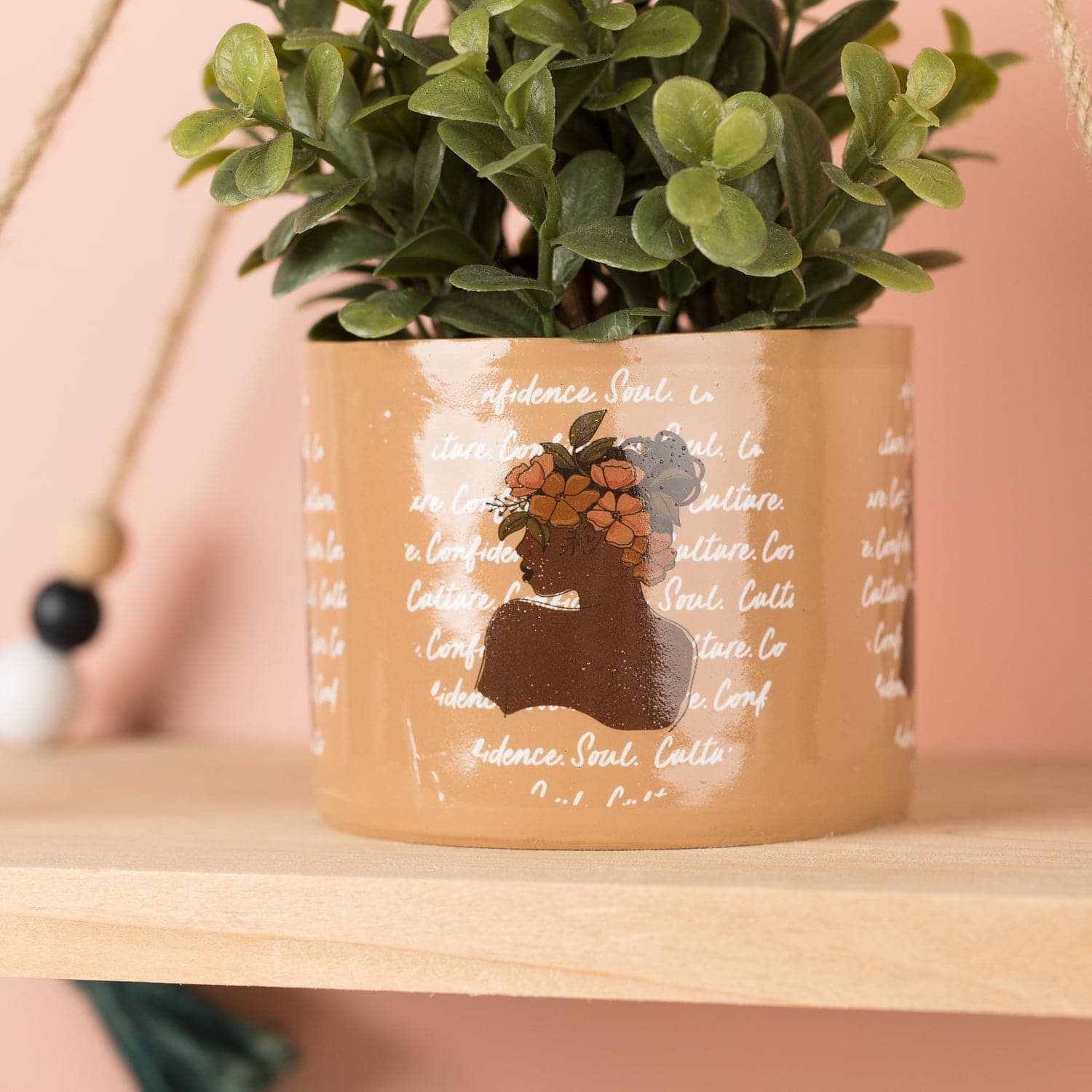 Flourish Mode You Grow Girl! Mini Planter