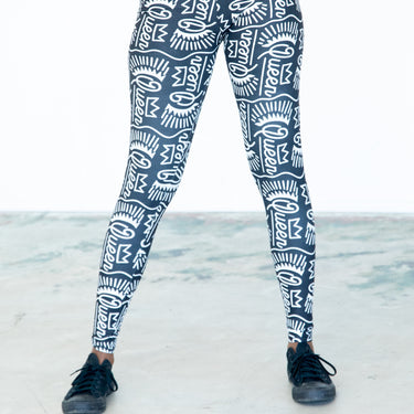 Queen with a Crown Fly Girl Leggings - Izzy & Liv