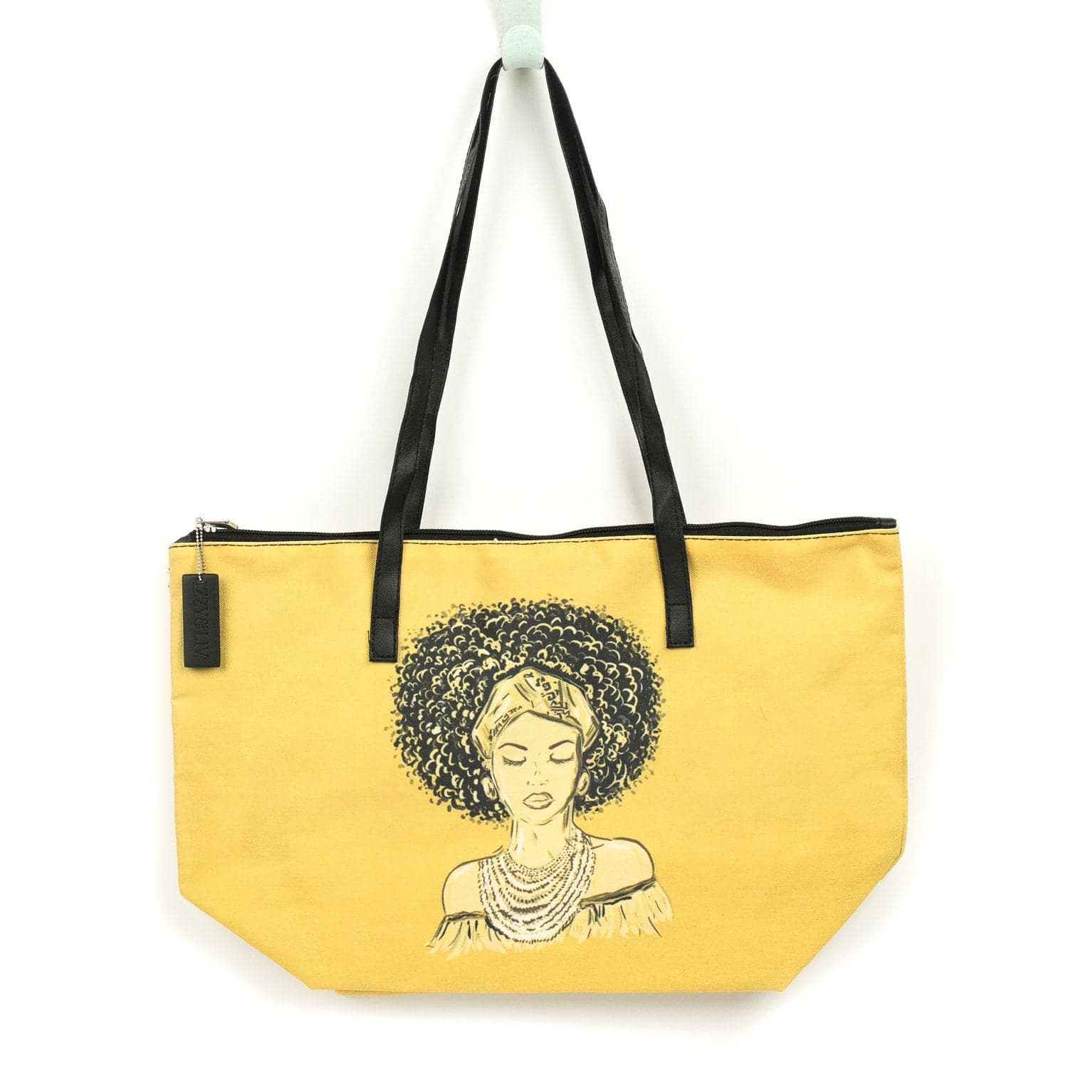 Golden Glow Canvas Tote
