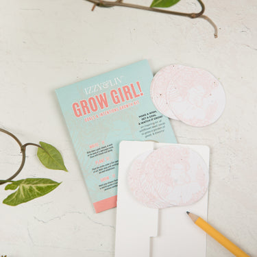 Grow Girl! Goals & Intentions Growth Kit - Izzy & Liv