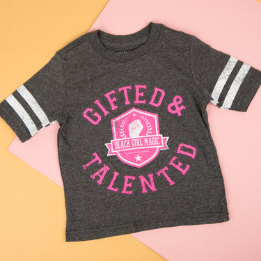 Gifted and Talented Varsity Tee - Izzy & Liv