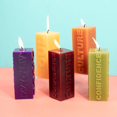 Clean Daisy - Culture Confidence Soul Block Candle - Izzy & Liv