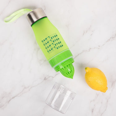 Can’t Stop Won’t Stop Infuse & Juice Water Bottle - Izzy & Liv