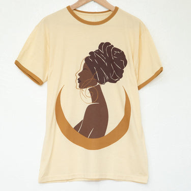 Goddess Moon Ringer T-Shirt