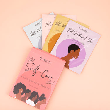 That Self-Care Glow 4-Pack Luxe Facial Mask Set