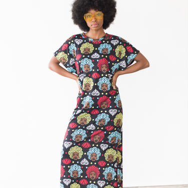 Ladies jersey on sale maxi dresses