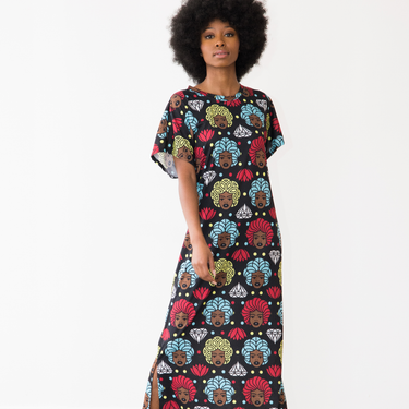 Majestic Girl Jersey Maxi Dress