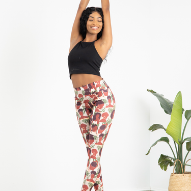 Women's floral hotsell leggings