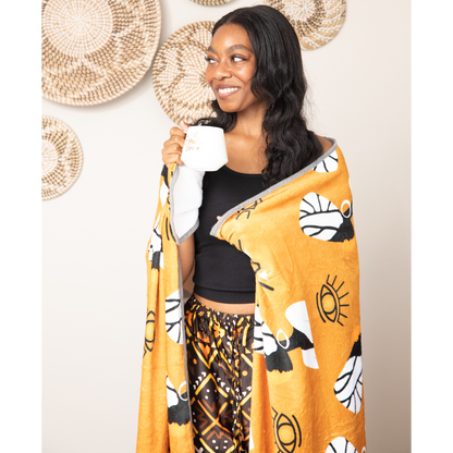 Beautiful Goddess Plush Fleece Blanket (60 Inch) - Izzy & Liv