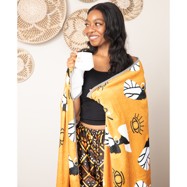 Beautiful Goddess Plush Fleece Blanket (60 Inch)