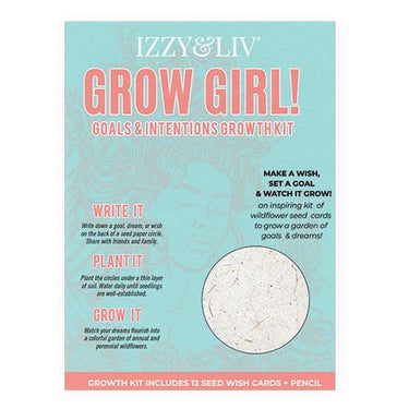 Grow Girl! Goals & Intentions Growth Kit - Izzy & Liv