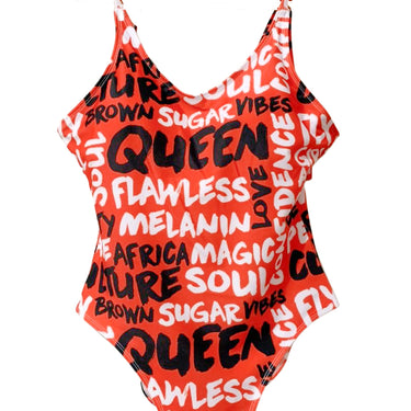 Queen Flawless Melanin Swimsuit - Izzy & Liv