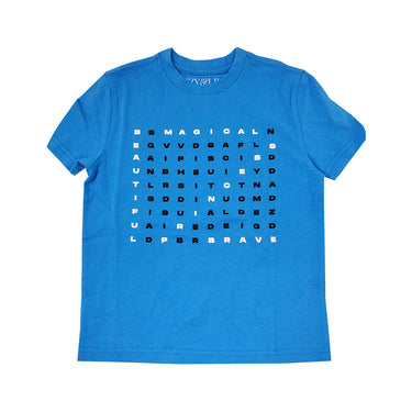 Word UP! Word Search Puzzle Tee (Teal)